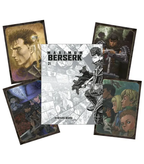 Maximum Berserk Nº 21 (Sobrecubierta Alternativa + Postales)