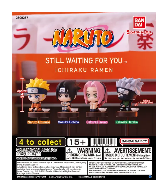 Naruto Gashapon Still Waiting For You