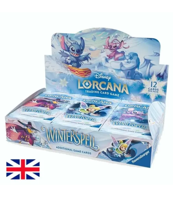 Disney Lorcana Winterspell Booster: Caja de 24 sobres