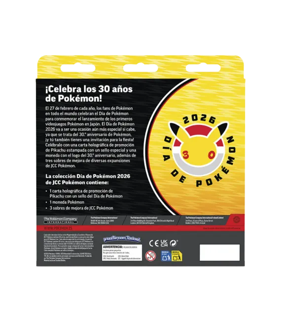 Caja Pokemon Day 2026 Special Collection (ESPAÑOL)