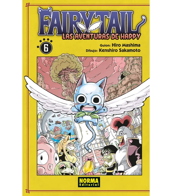 Fairy Tail: Las aventuras de Happy Nº 6 (de 8)