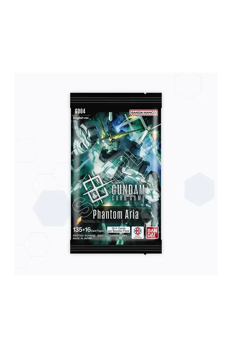 Gundam Card Game GD-04 Phantom Aria: Caja de 24 sobres — Producto