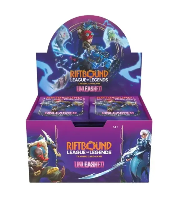 Riftbound: League of Legends TCG –  Unleashed: Booster Display - 24 sobres