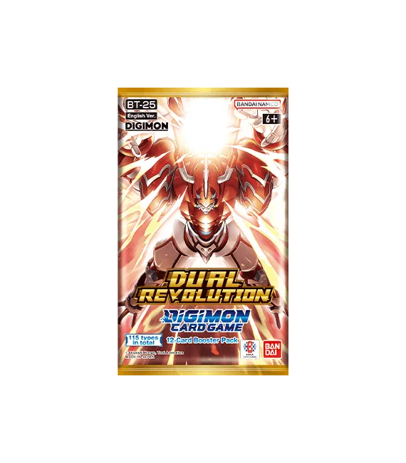 Digimon Card Game BT-25 Dual Revolution: Caja de 24 sobres