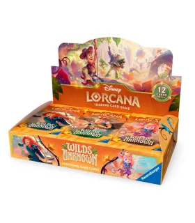 Disney Lorcana Wilds Unknown Booster: Caja de 24 sobres