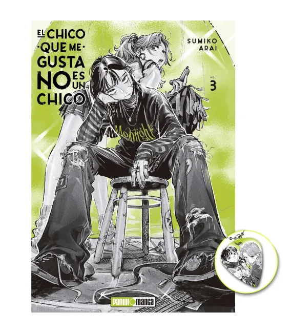 El chico que me gusta no es un chico Nº 03 - Edición cubierta alternativa + púa