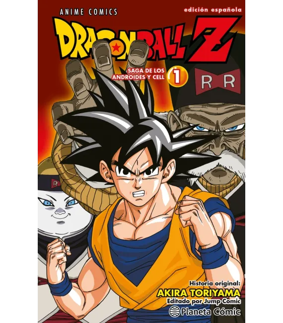Dragon Ball Z Anime Saga de los Androides y Cell Nº 01
