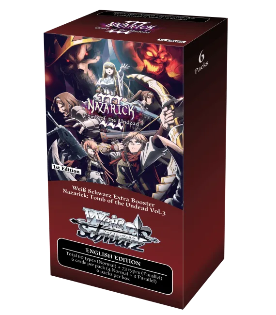 Weiss Schwarz Nazarick - Tomb of the Undead Vol.3: Caja de 12 sobres