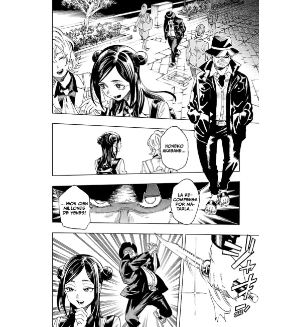 El Guardaespaldas de Honeko Akabane Nº 01 (de 12)
