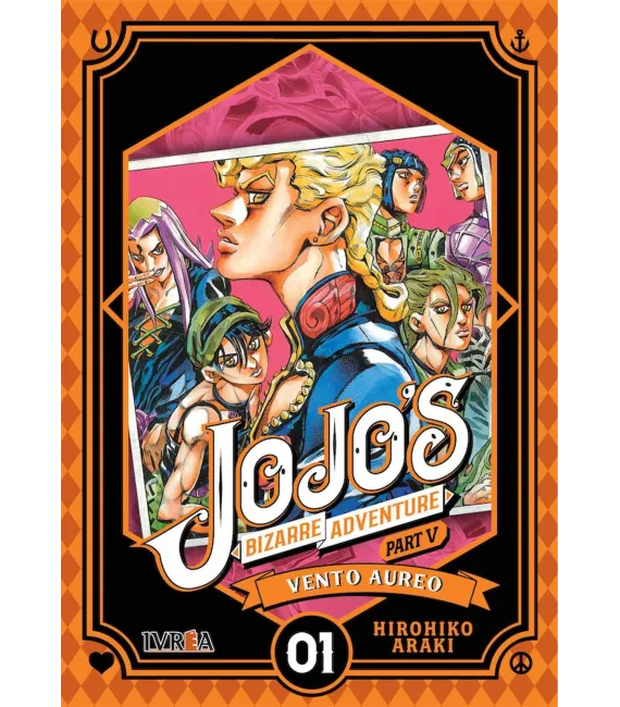 JoJo's Bizarre Adventure Part V: Vento Aureo Nº 01 (de 10)