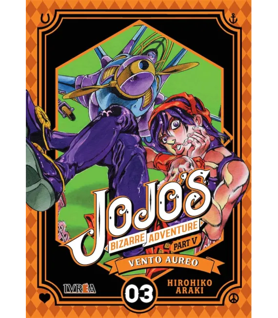 JoJo's Bizarre Adventure Part V: Vento Aureo Nº 03 (de 10)