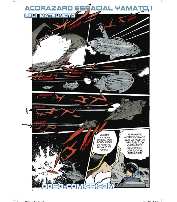 Acorazado Espacial Yamato Nº 01