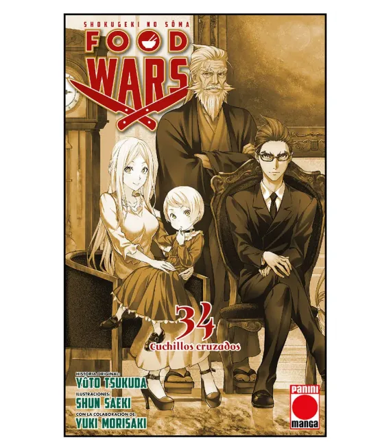 Food Wars: Shokugeki no Soma Nº 34