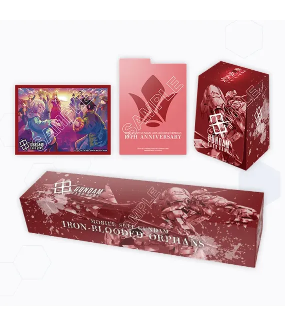 Gundam Card Game: Mobile Suit Iron Blooded Orphans - Premium Accessory Set [PB02]