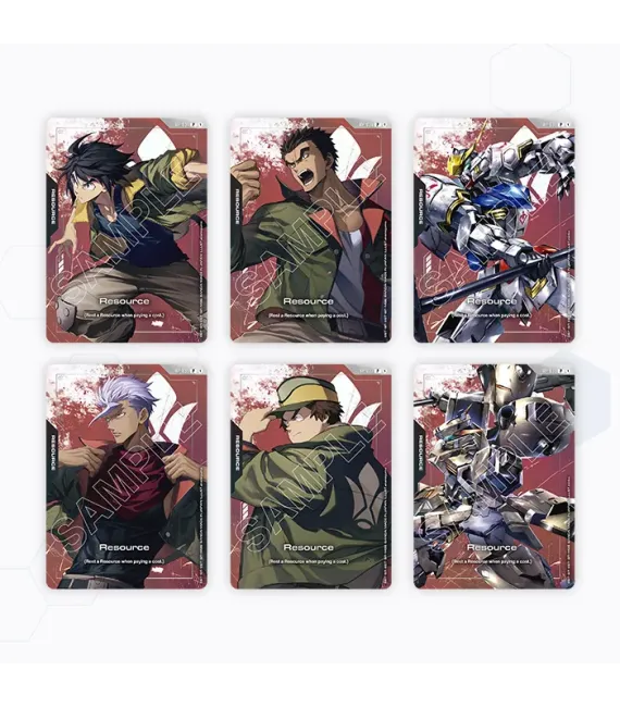 Gundam Card Game: Mobile Suit Iron Blooded Orphans - Premium Accessory Set [PB02]