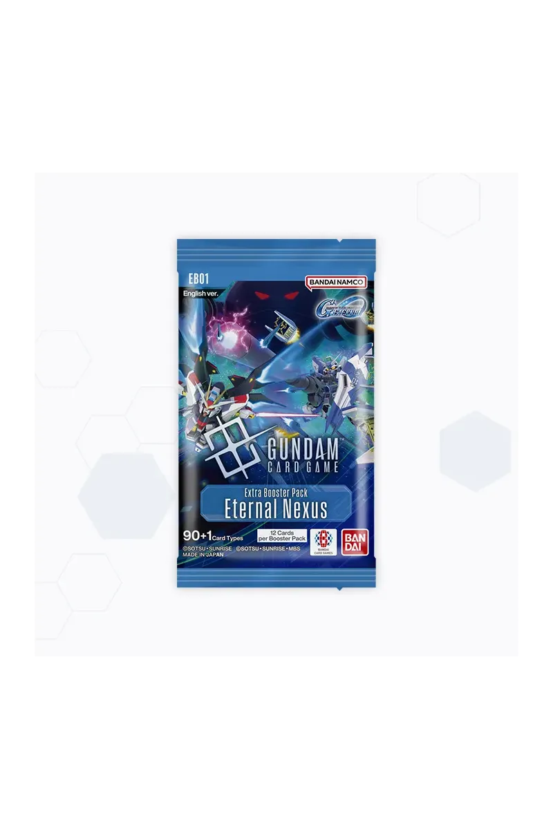 Gundam Card Game Eternal Nexus EB-01: Caja de 24 sobres — Mazos