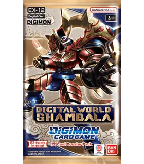 Digimon Card Game EX-12 Digital World Shambala: Caja de 24 sobres