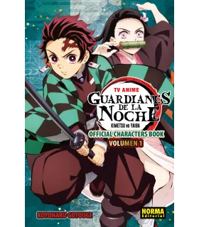 TV Anime Guardianes de la Noche: Official Characters Book Nº 01