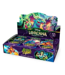 Disney Lorcana Attack of the Vine: Caja de 24 sobres