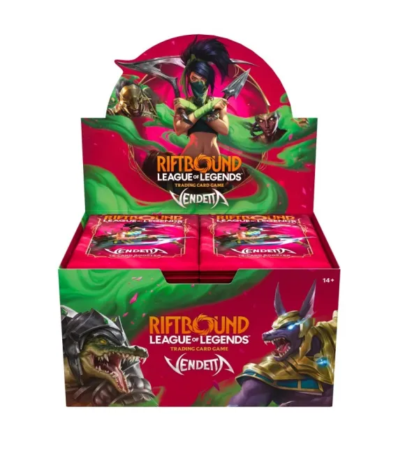 Riftbound: League of Legends TCG –  Vendetta: Booster Display - 24 sobres