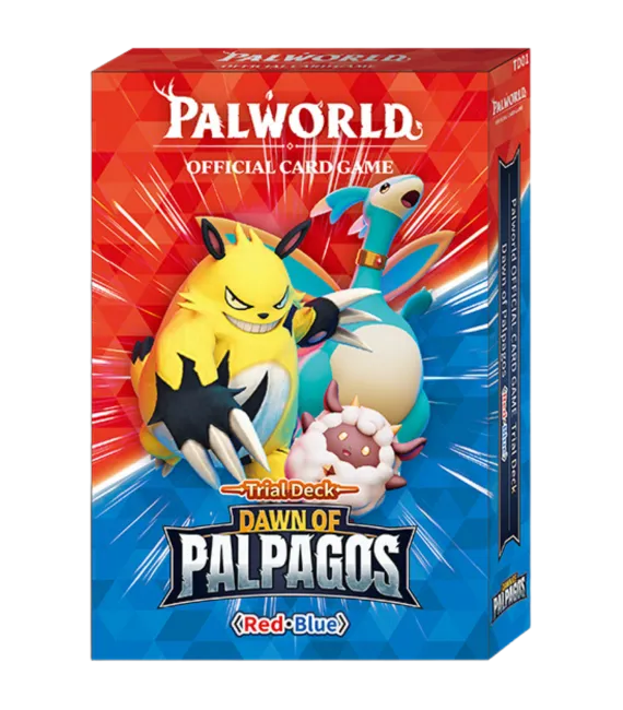Palworld Card Game TD-01 Dawn of Palpagos: Trial Deck Red Blue