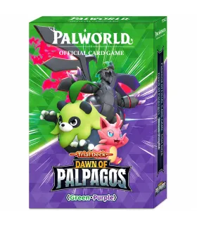 Palworld Card Game TD-02 Dawn of Palpagos: Trial Deck Green Purple