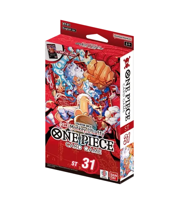 One Piece Card Game ST-31: RED Monkey D. Luffy (Starter Deck)