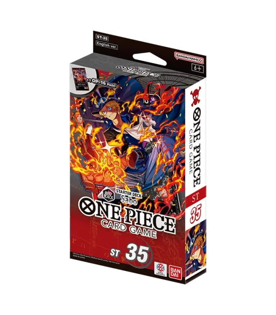 One Piece Card Game ST-35: RED BLACK Sabo (Starter Deck)