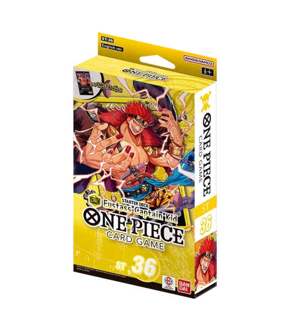 One Piece Card Game ST-36: YELLOW Eustass Captain Kid (Starter Deck)