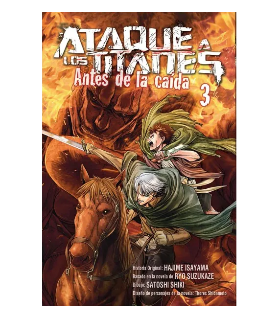 Ataque a los Titanes: Antes de la caída Nº 03