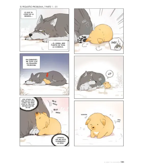 El lobo y el cachorro Nº 1