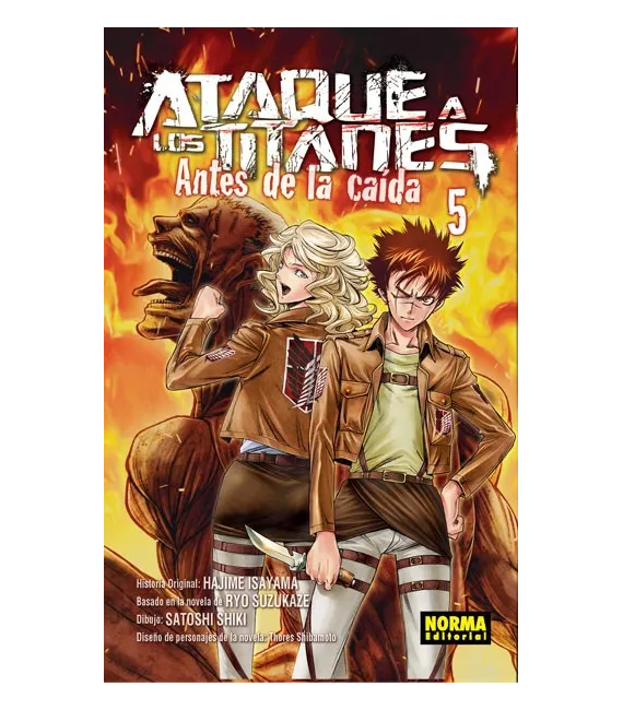 Ataque a los Titanes: Antes de la caída Nº 05