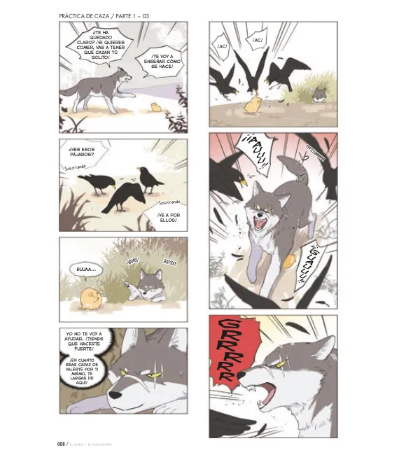 El lobo y el cachorro Nº 1