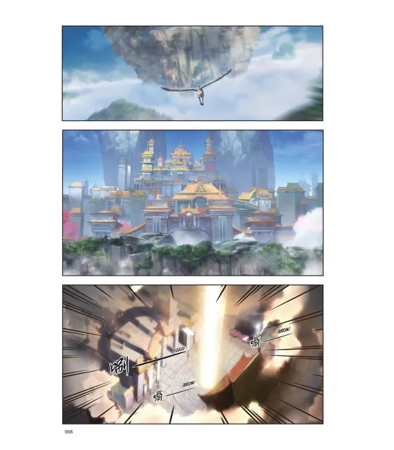 La bendición del oficial del cielo Frame Art Nº 1 (de 6)