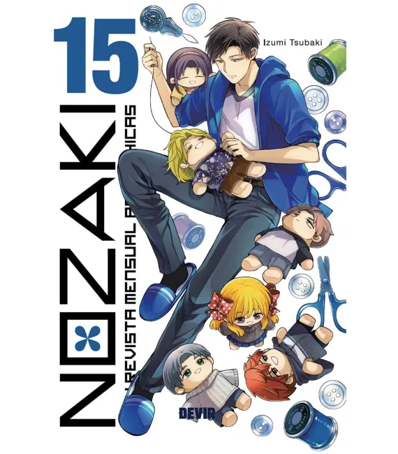 Nozaki y su revista mensual para chicas Nº 15