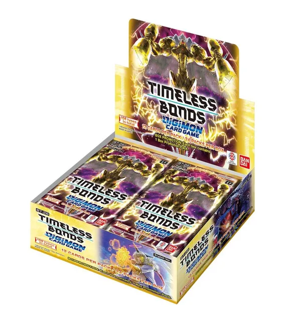 Digimon Card Game BT-26 Timeless Bonds: Caja de 24 sobres