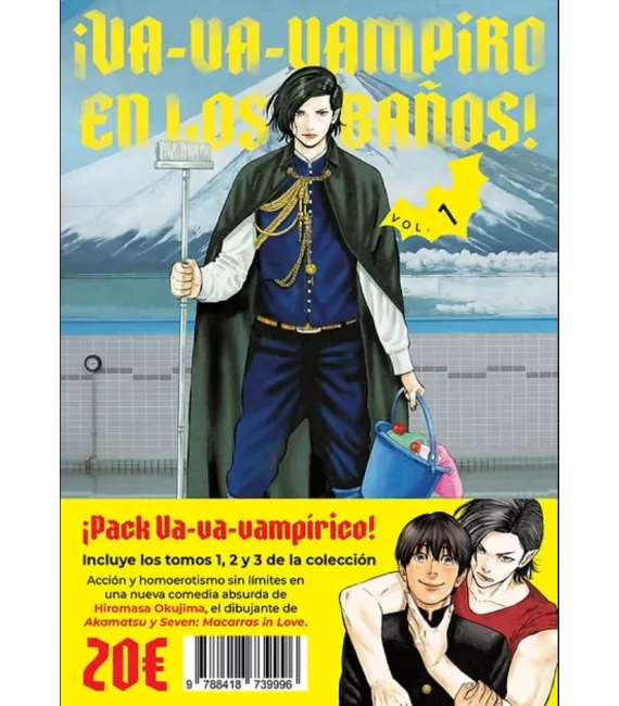 Pack ¡Va-va-vampiro en los baños! Nº 01, 02 y 03