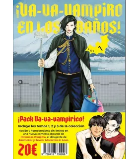 Pack ¡Va-va-vampiro en los baños! Nº 01, 02 y 03