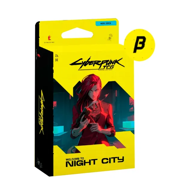 Cyberpunk TCG Welcome to Night City Beta Starter Deck: The Heist