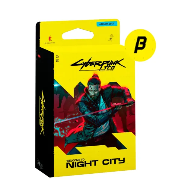 Cyberpunk TCG Welcome to Night City Beta Starter Deck: Embracing Power