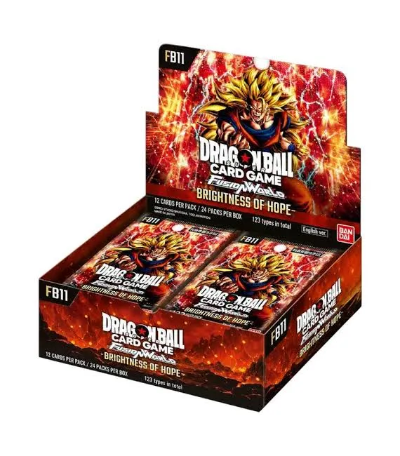 Dragon Ball Super Fusion World FB-11 Brightness of Hope: Caja de 24 sobres