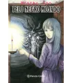 Pelo negro mojado
