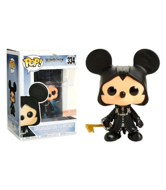 Vinyl POP Kingdom Hearts Nº 334: Mickey Organización XIII