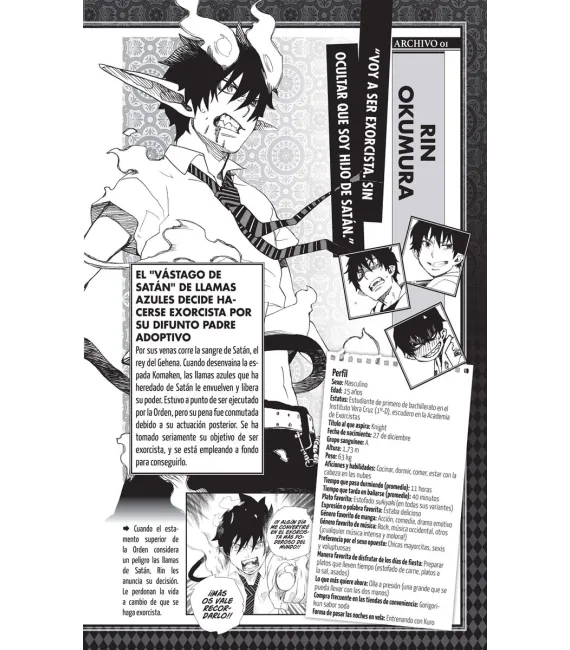 Blue Exorcist: Guía de personajes