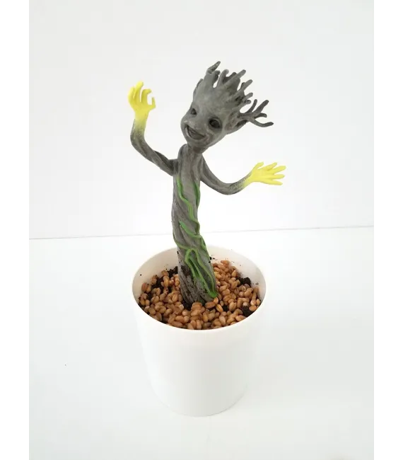 Maceta de Groot que brilla con semillas (Guardianes de la Galaxia)