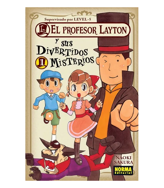 El profesor Layton y sus divertidos misterios Nº 1 (de 4)