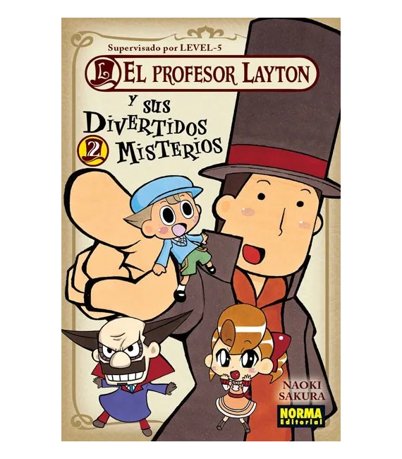 El profesor Layton y sus divertidos misterios Nº 2 (de 4)