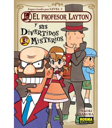 El profesor Layton y sus divertidos misterios Nº 3 (de 4)
