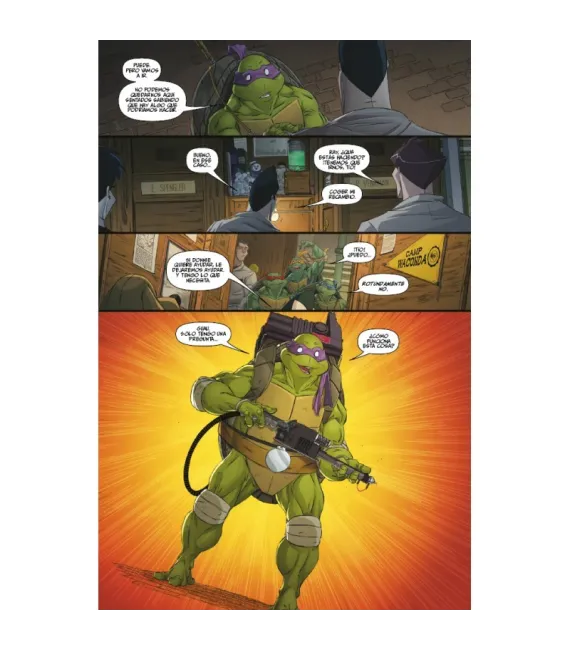 Cazafantasmas y Tortugas Ninja