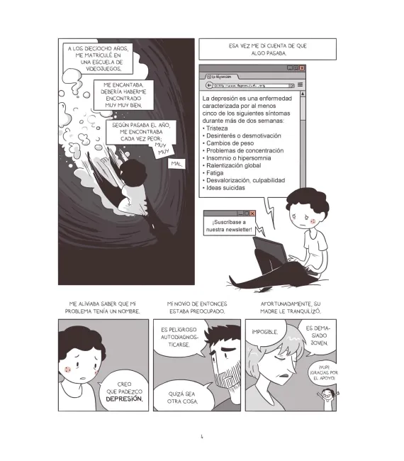 Cara o cruz: Conviviendo con un trastorno mental